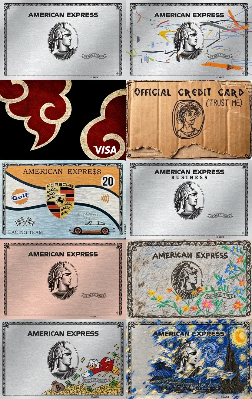 CARD STYLE Coleção prata